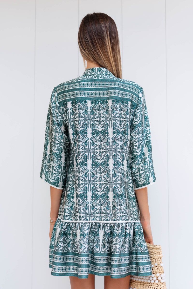 CIRIANA SATIN SILK TUNIC