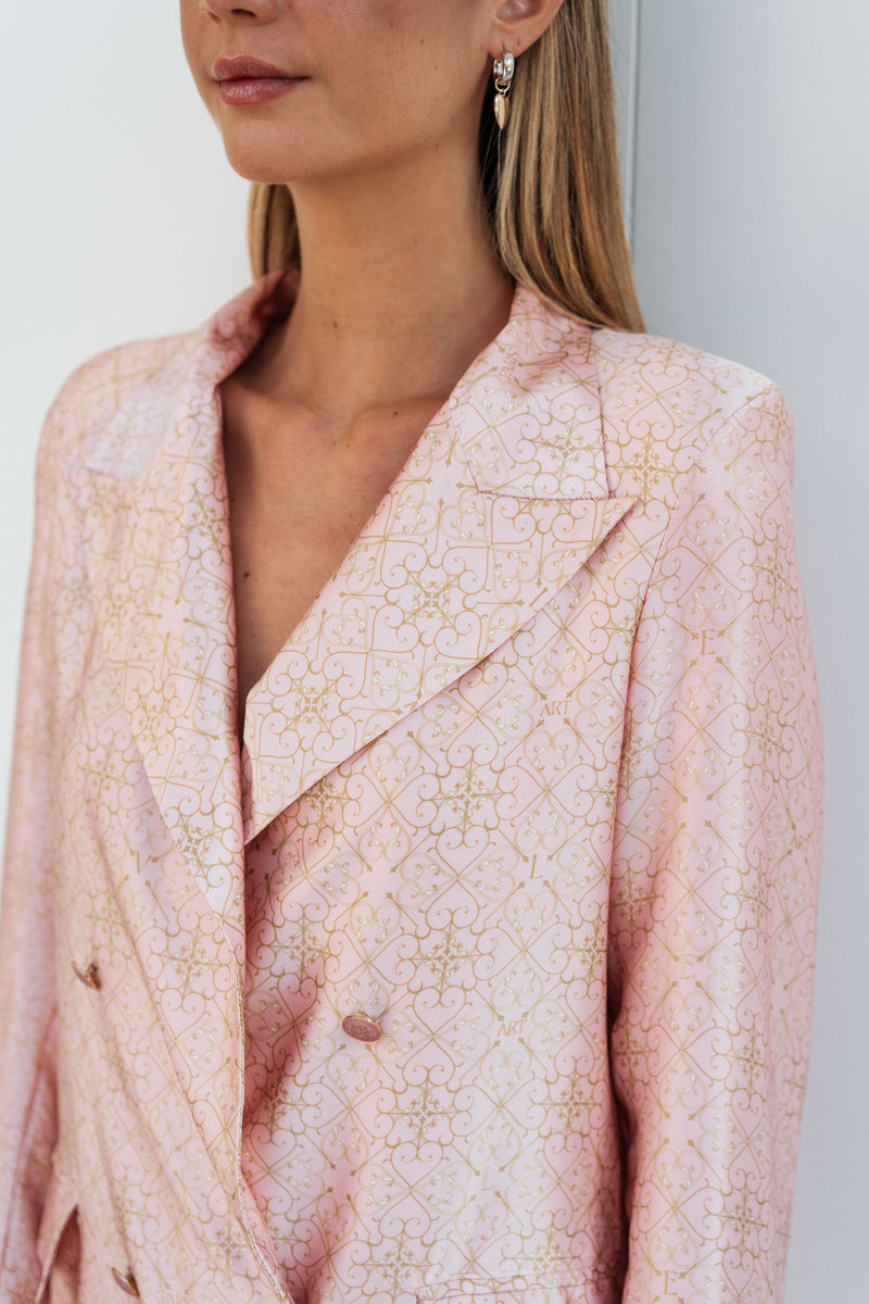 ORNELLA SATIN SILK JACKET