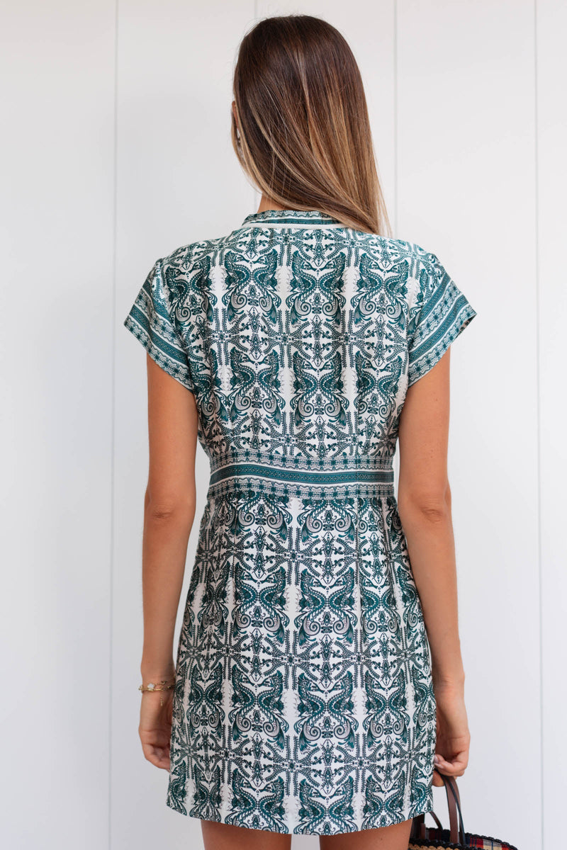 HUA SATIN SILK DRESS