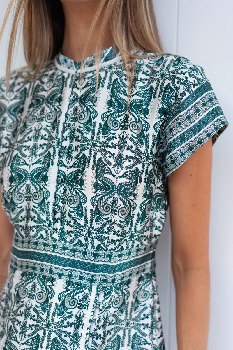 HUA SATIN SILK DRESS