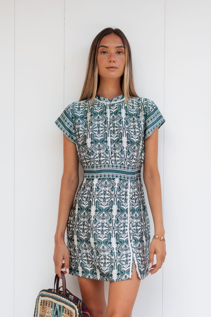 HUA SATIN SILK DRESS