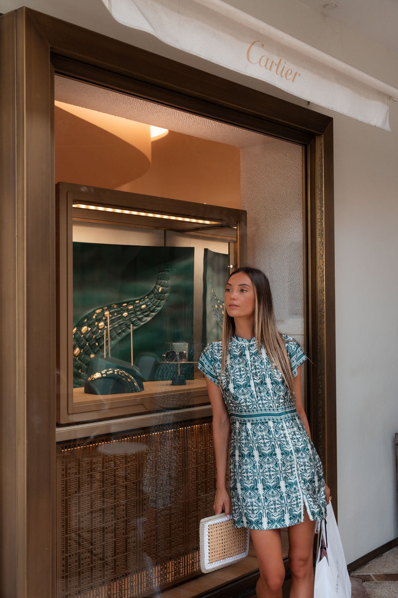 HUA SATIN SILK DRESS