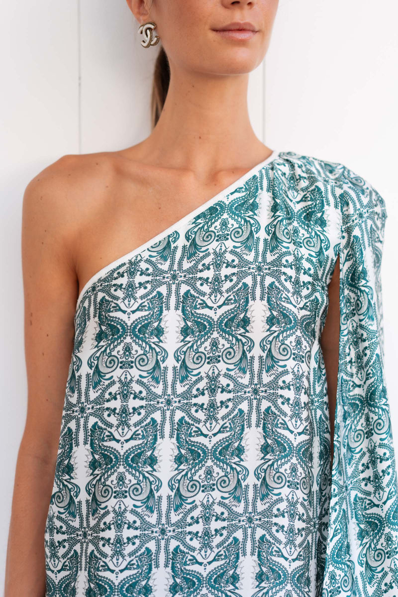 JEMMA SATIN SILK DRESS