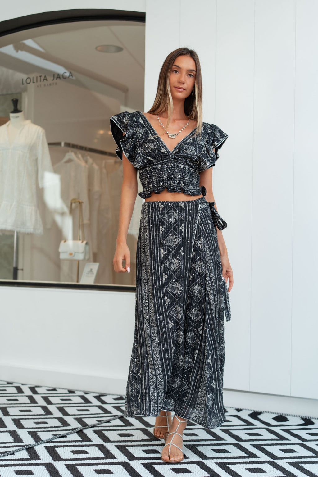 VALENTINE VISCOSE SKIRT