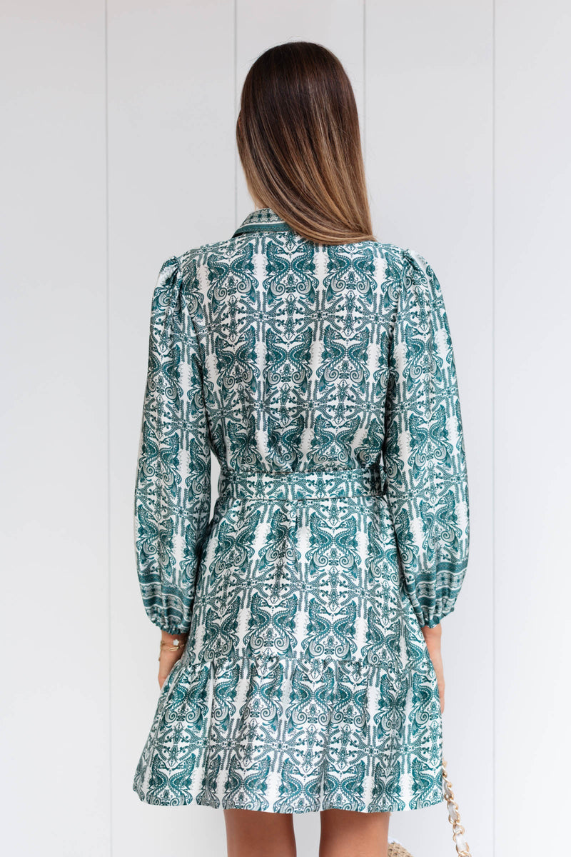 LUNA SATIN SILK DRESS