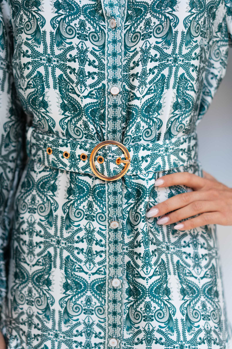 LUNA SATIN SILK DRESS