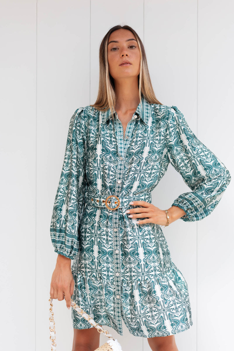 LUNA SATIN SILK DRESS