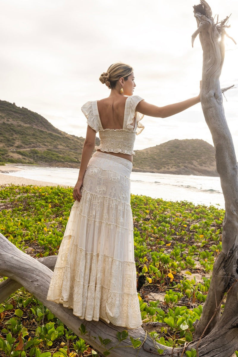 MANOLITA MAXI SKIRT
