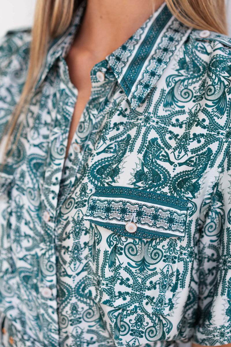 MARINE SATIN SILK ROMPER