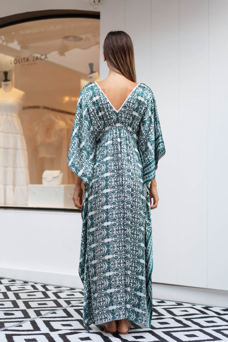 MIA SATIN SILK MAXI COVER