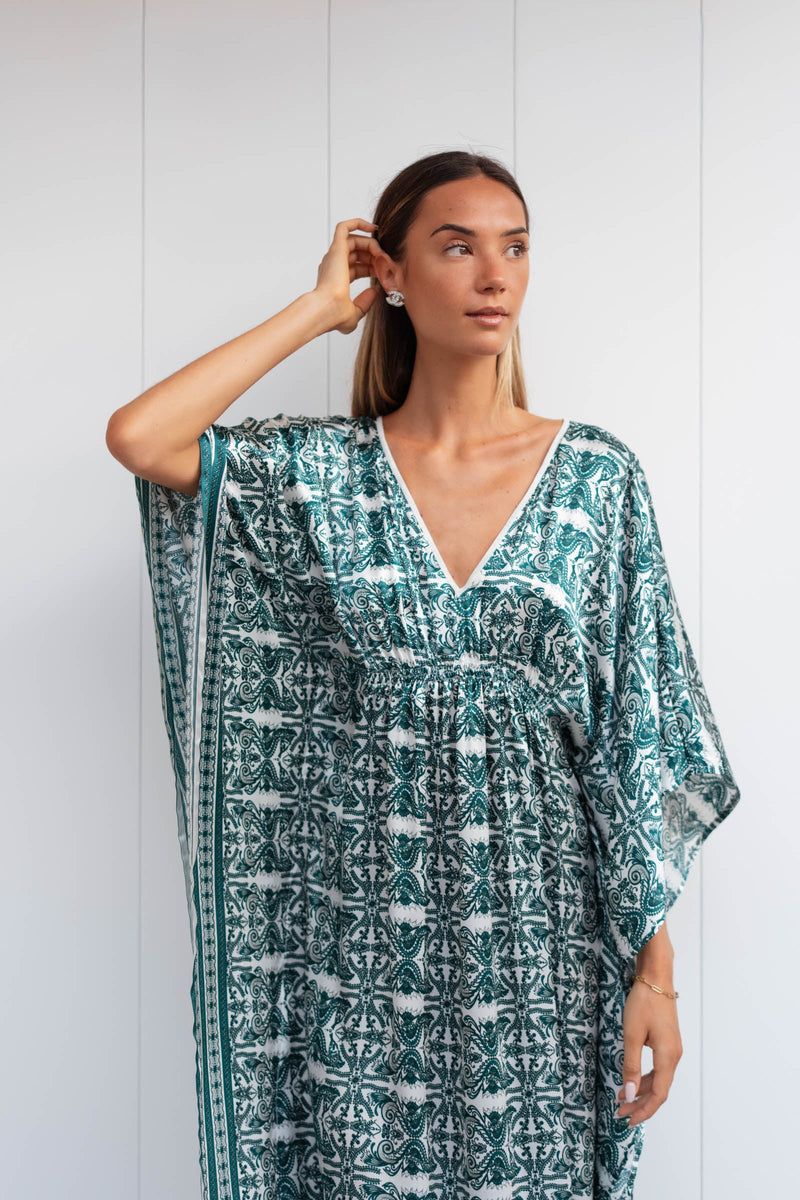 MIA SATIN SILK MAXI COVER