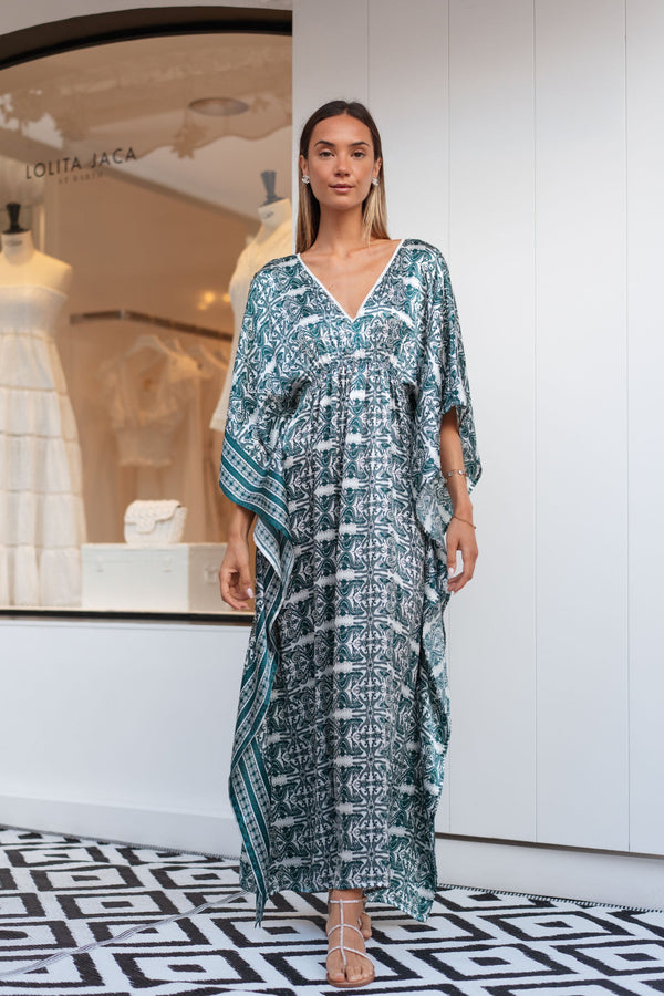 MIA SATIN SILK MAXI COVER