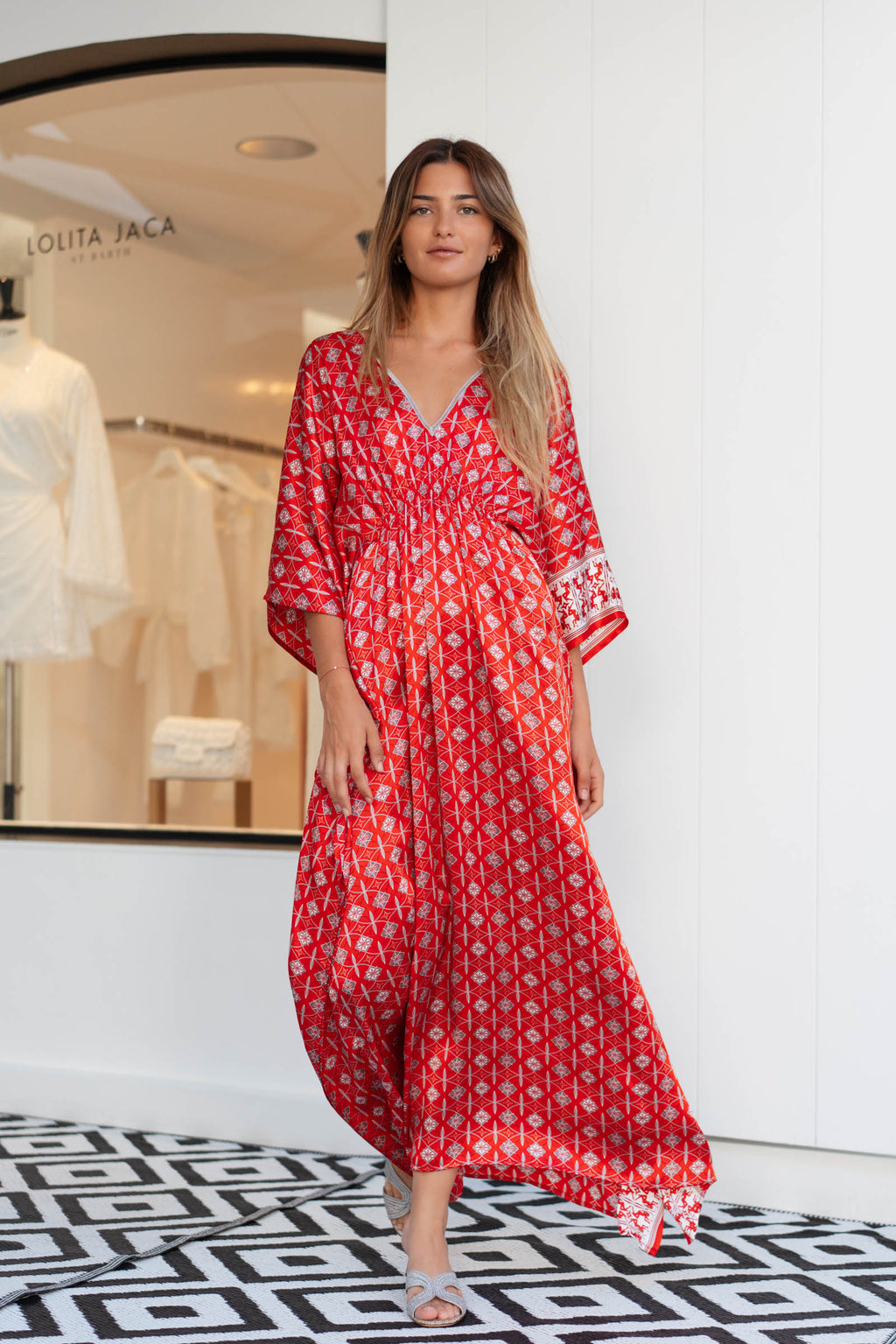 MIA SATIN SILK MAXI COVER