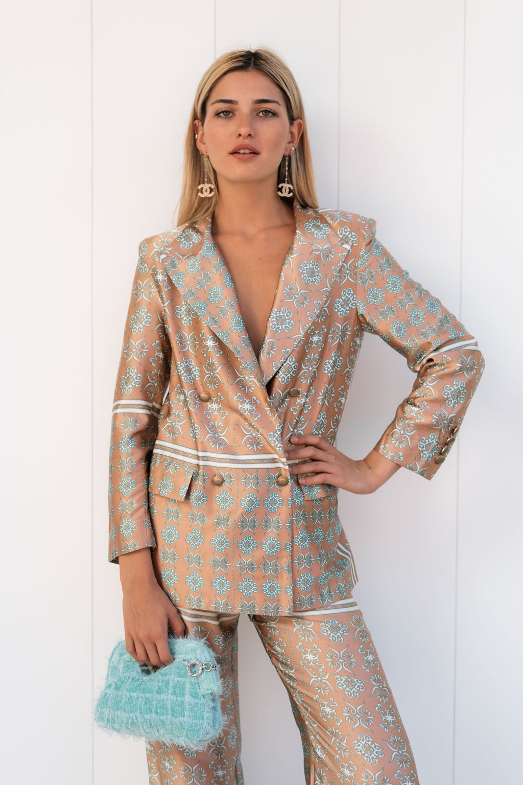ORNELLA SATIN SILK JACKET