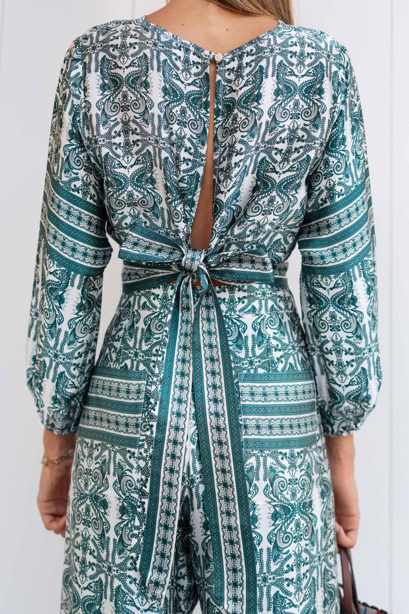 RAPHAELA SATIN SILK TOP