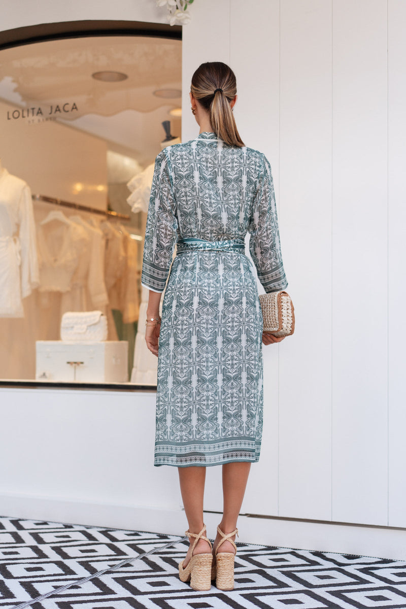 RITU CHIFFON SILK DRESS