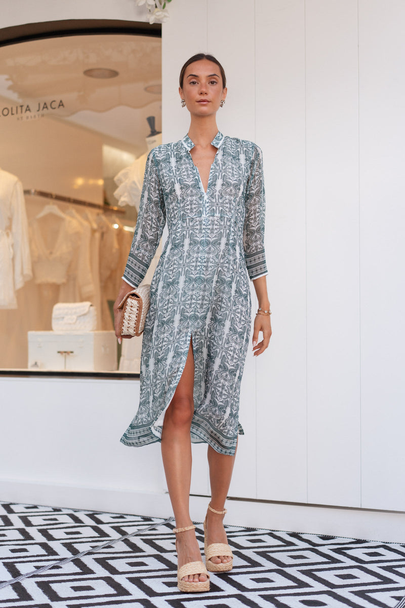 RITU CHIFFON SILK DRESS