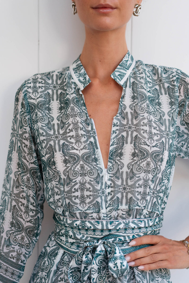 RITU CHIFFON SILK DRESS