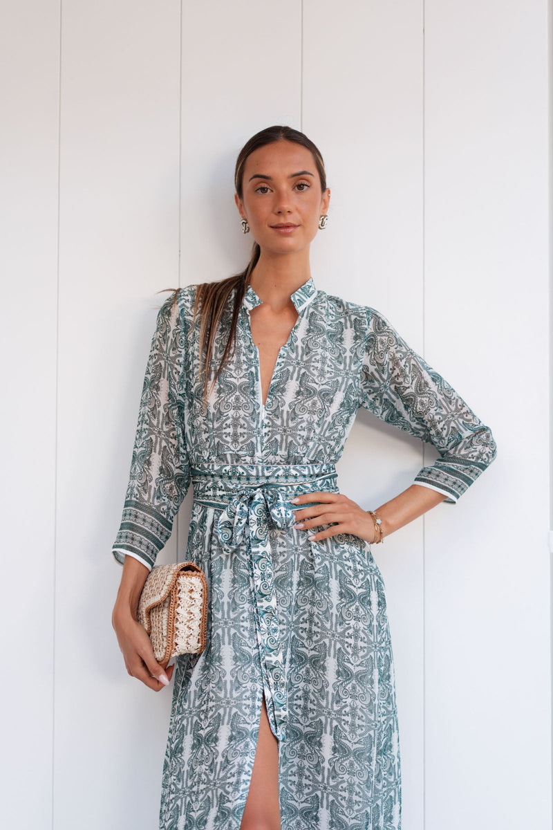 RITU CHIFFON SILK DRESS