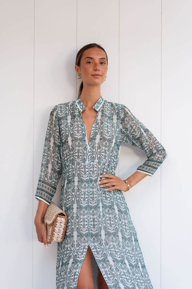 RITU CHIFFON SILK DRESS