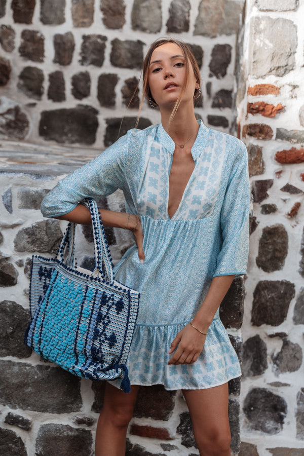 CIRIANA SATIN SILK TUNIC