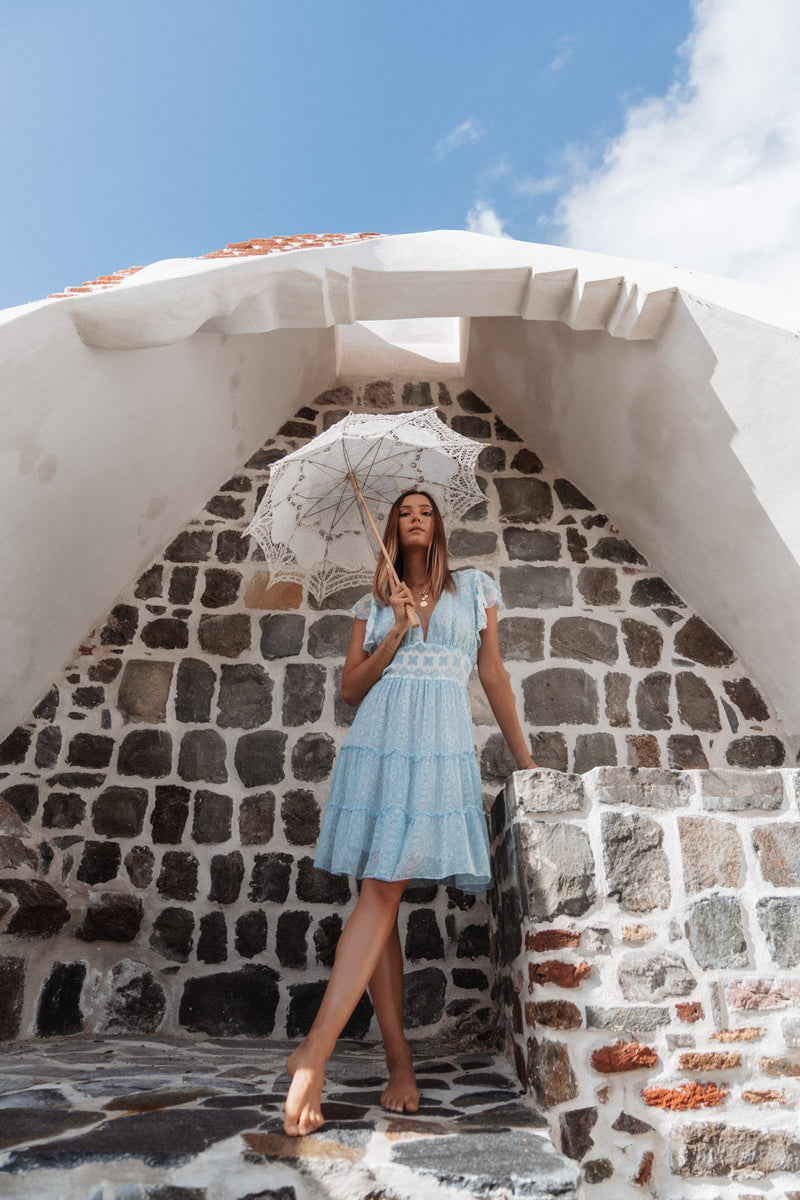 JULIETTE CHIFFON SILK DRESS