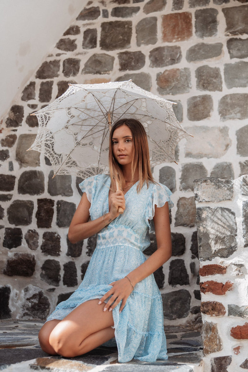 JULIETTE CHIFFON SILK DRESS