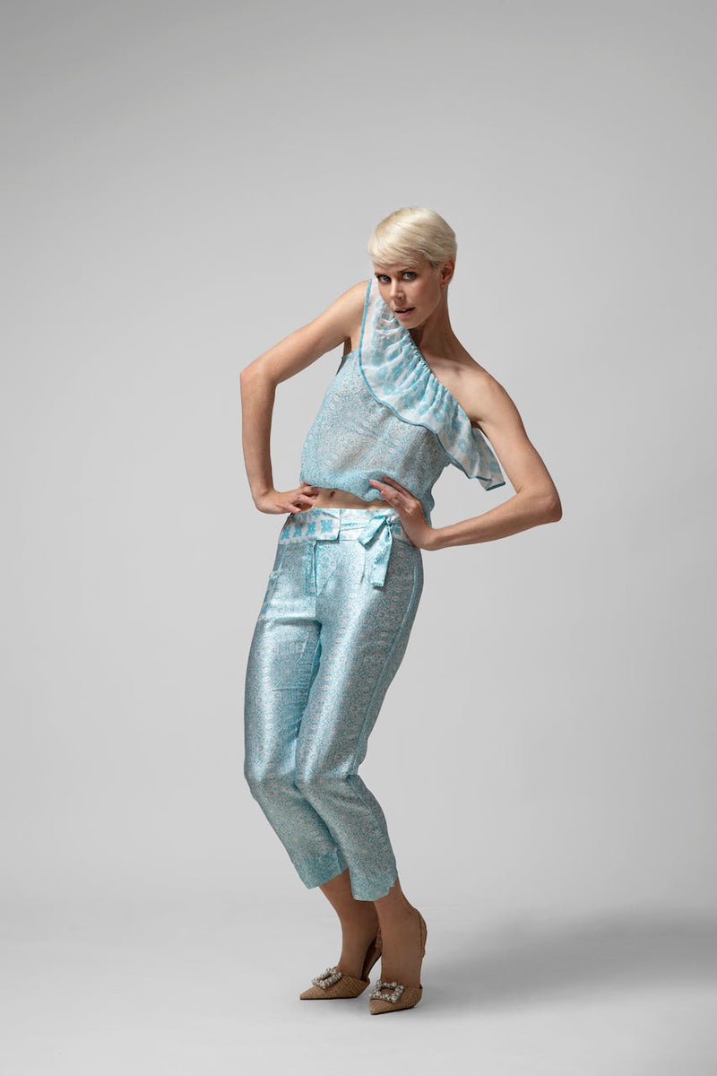 CAPRI CHIFFON SILK TOP